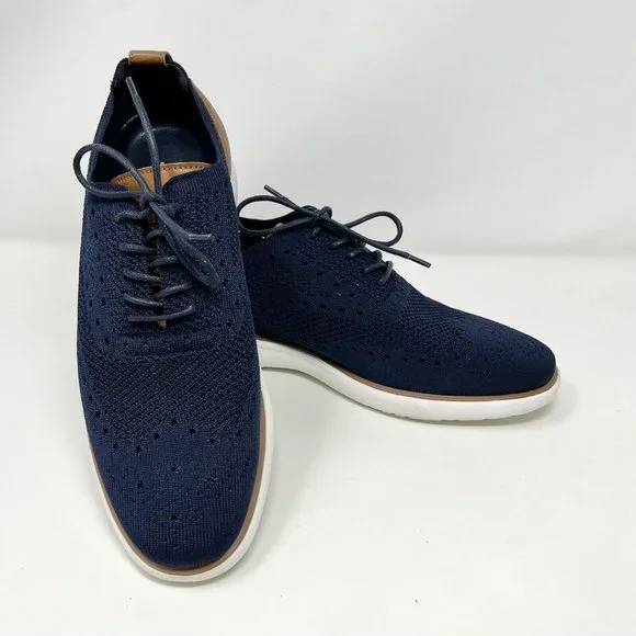 G.H. Bass & Co. | Shoes | Gh Bass Co Kole Mens Navy Tan Knit  display picture 1
